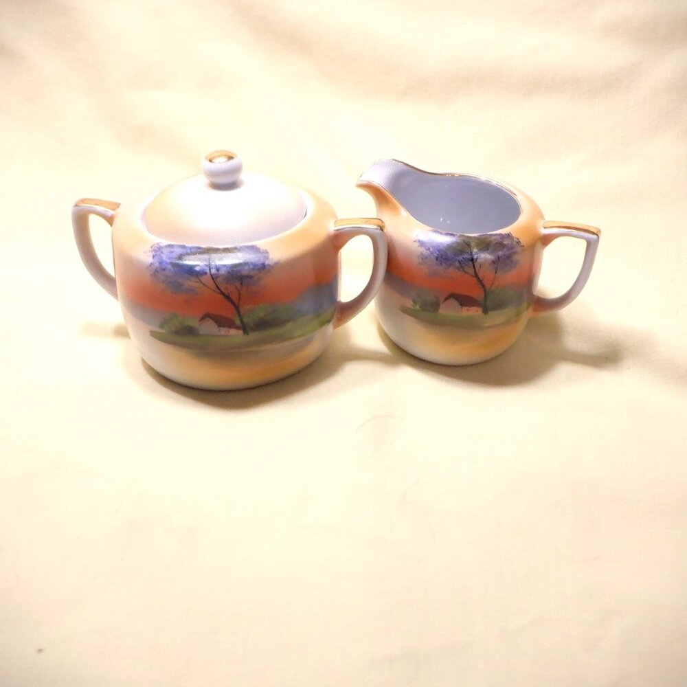 *** NORITAKE *** Cream & Sugar ~  Never Used